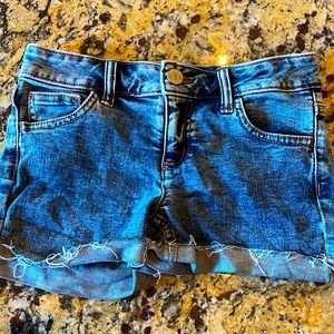Girls jean shorts